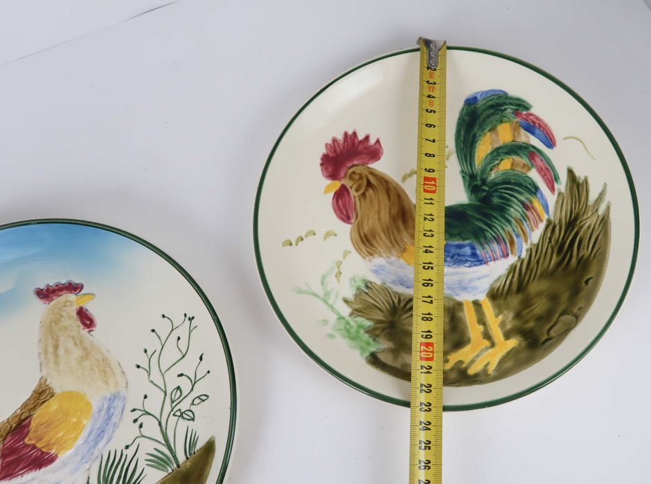 Par de pratos galo - Western Germany - 23 cm
