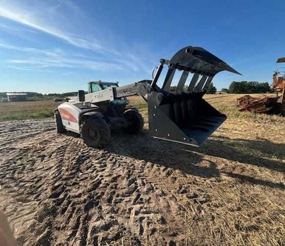 Krokodyl/ Łyżko-krokodyl do ładowarki teleskopowej/ tura ciągnika/ Szufla do Manitou JCB Merlo CAT 2,4m 2,2m 2,0m- Dowóz