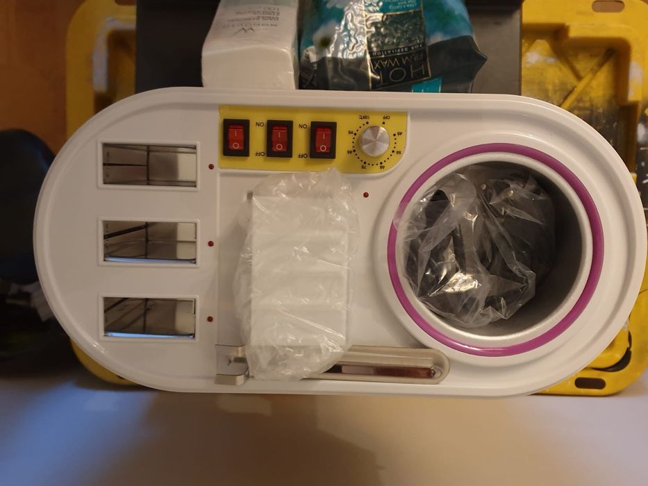 Podgrzewacz WOSKU podwójny jak iWAX WIELOFUNKCYJNY  270W + TORBA+WOSK