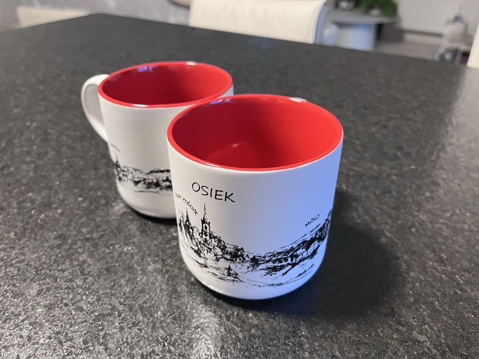 2 nowe kubki - Osiek