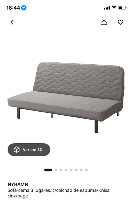 Sofá-Cama NYHAMN (Ikea)