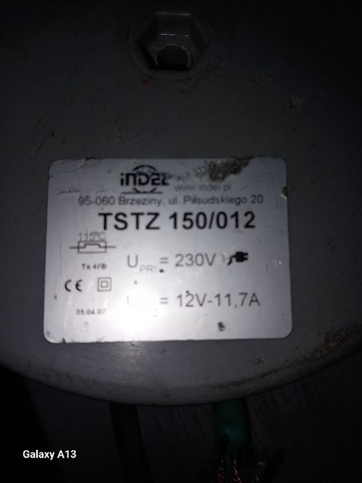 Transformator 12v toroidalny