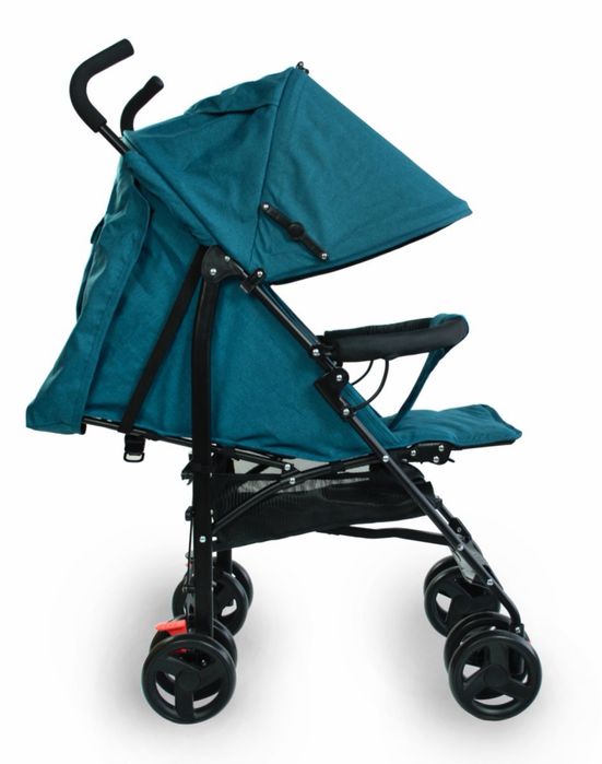 Lekki spacerowy wózek składany typu PARASOLKA