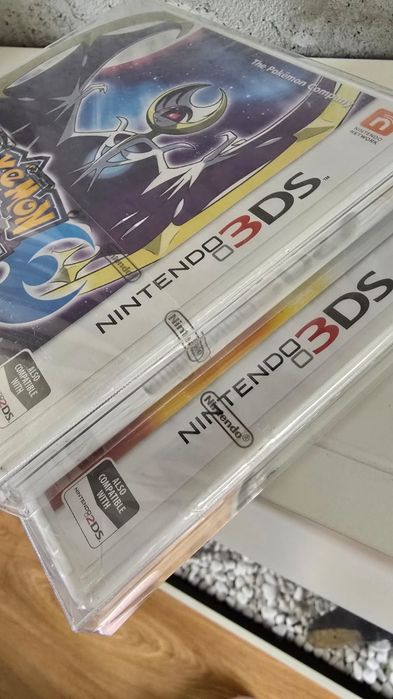 Nintendo 3DS Pokemon Moon & Sun nowe protektory wersje angielskie