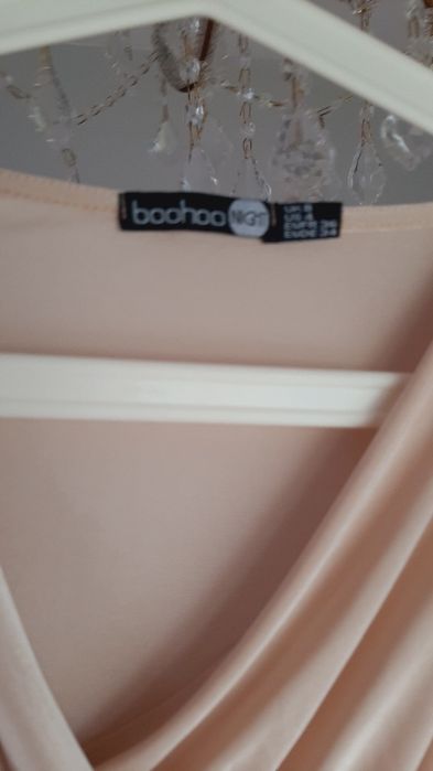 Sukienka boho beżowa rozmiar 34