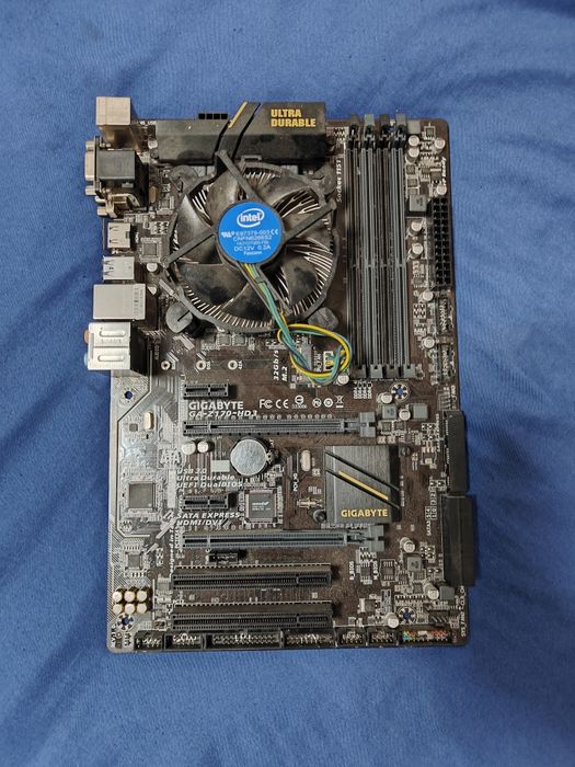 Материнська Плата GIGABYTE GA-Z170-D3H під ремонт/ на запчастини