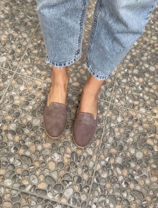 Лофери з натуральної шкіри. 40 розмір