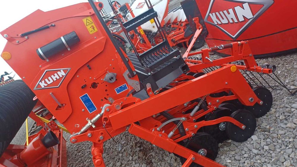 Zestaw uprawowo siewny Kuhn siewnik Sitera 3000 + brona aktywna HRB303