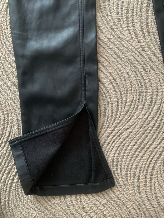 Брючки кожзам Zara разм 46