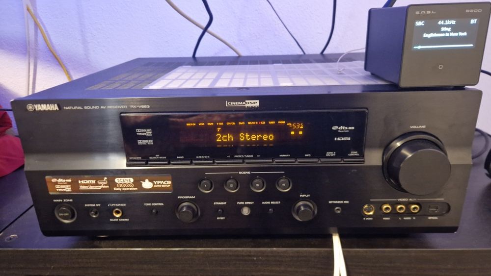 Amplificador Yamaha Rx V663