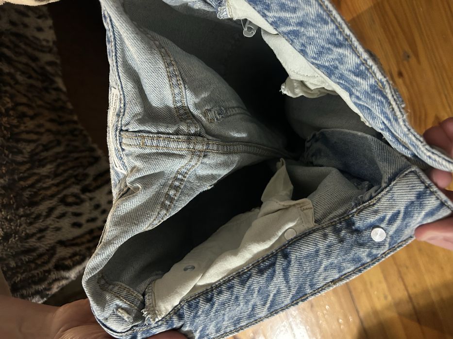 Spodnie bershka baggy jeansy r.34