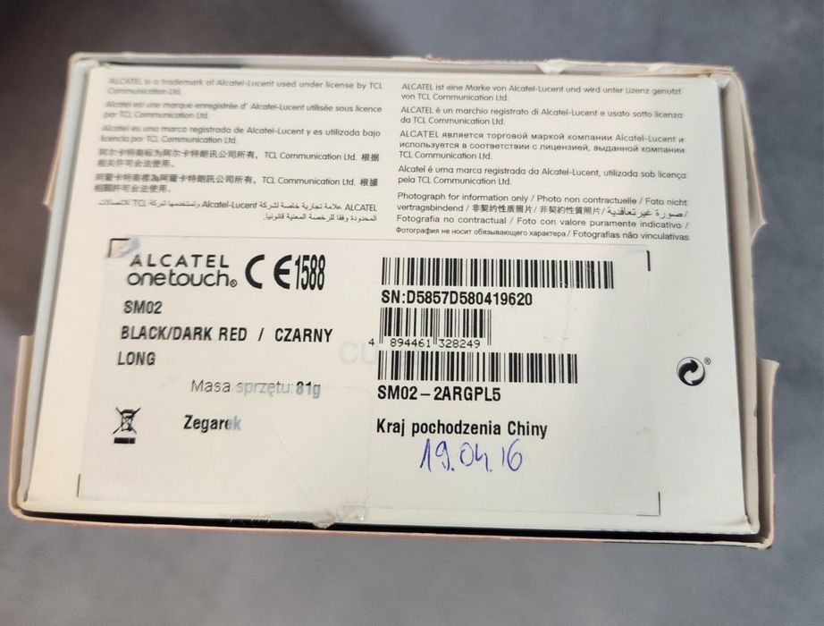 Smartwatch Alcatel one Touch