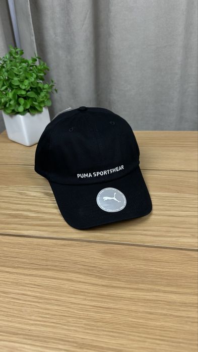 Кепка Puma новая оригинал черная бейсболка