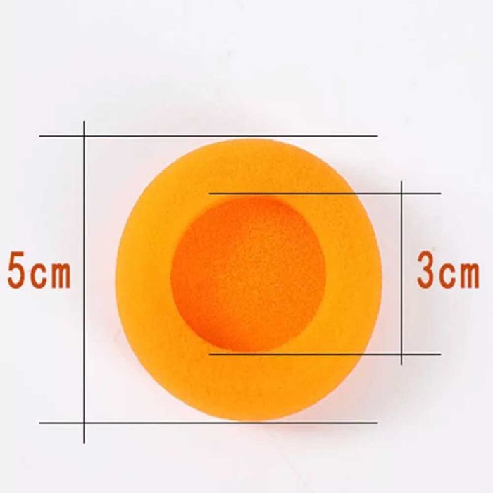 Esponjas de Headphones Laranja