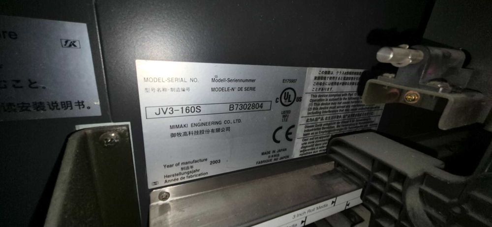 Ploter solwentowy Mimaki JV3 160S FV 23%