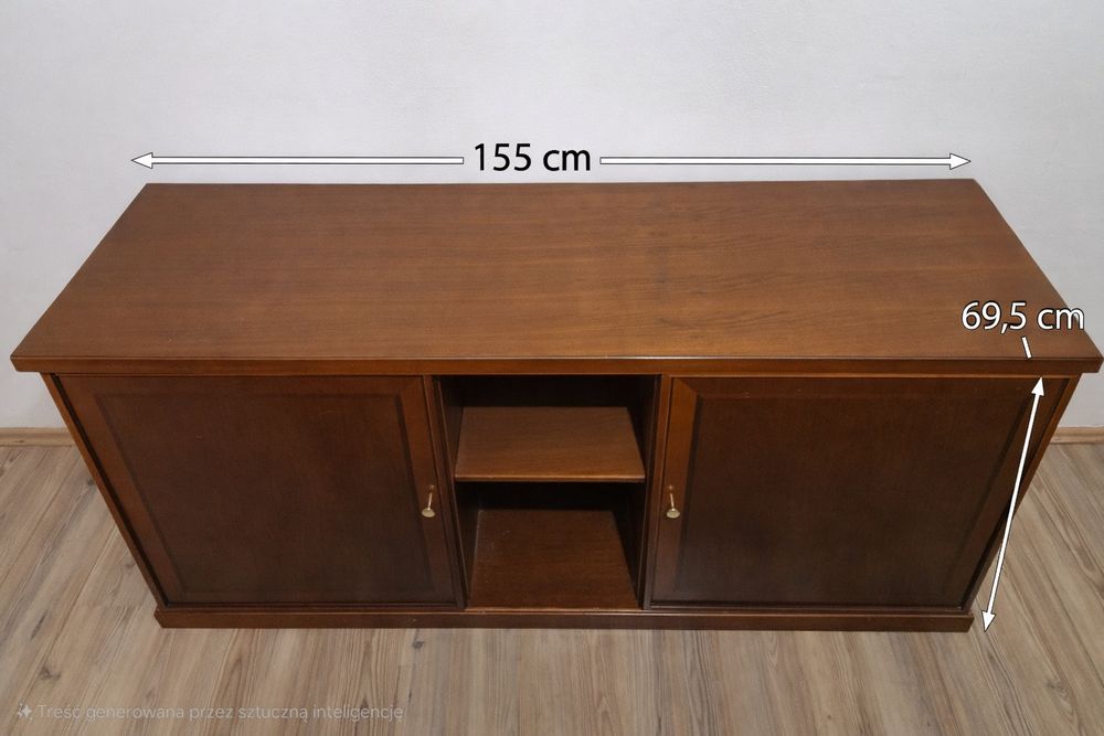 Meble do salonu: kredens i szafka