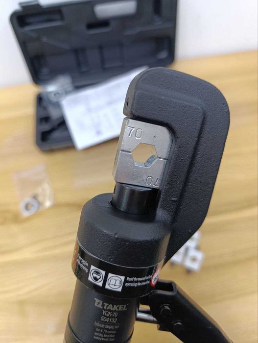 Гідравлічний ручний Прес Takel 70 матриці від 4-70 Рівні матриці