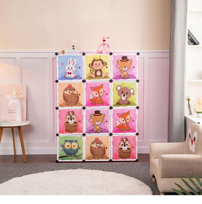 BRIAN&DANY szafa modułowa, regał, półka, wieszak dla dzieci