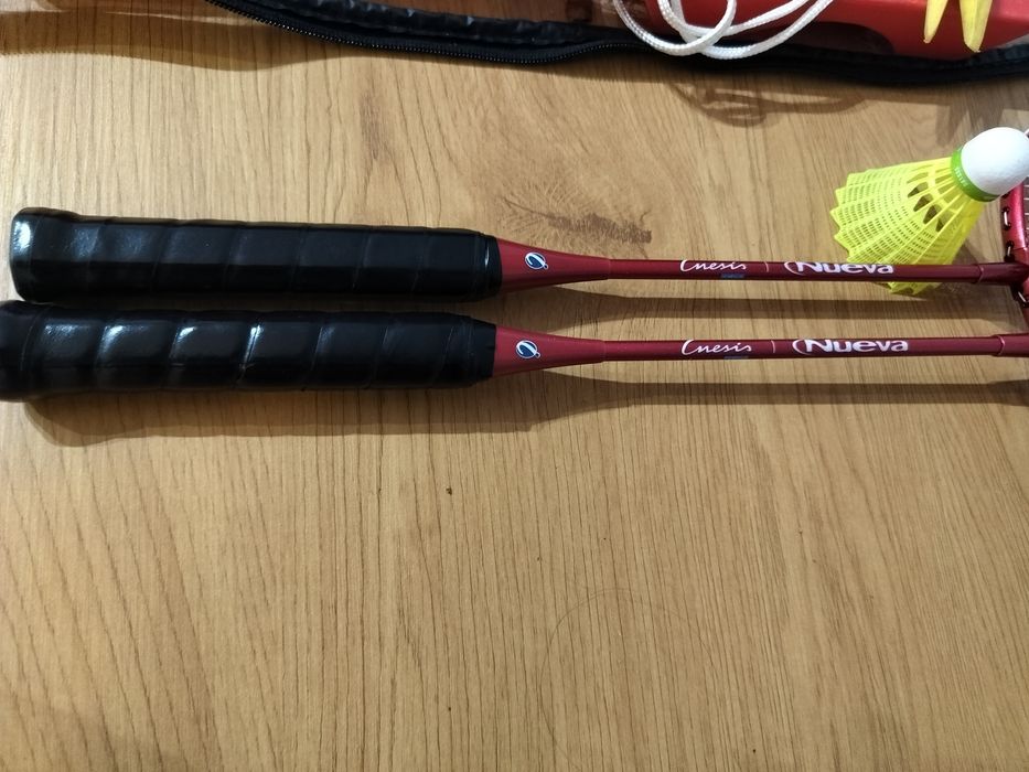 Conjunto mala raquetes Badminton