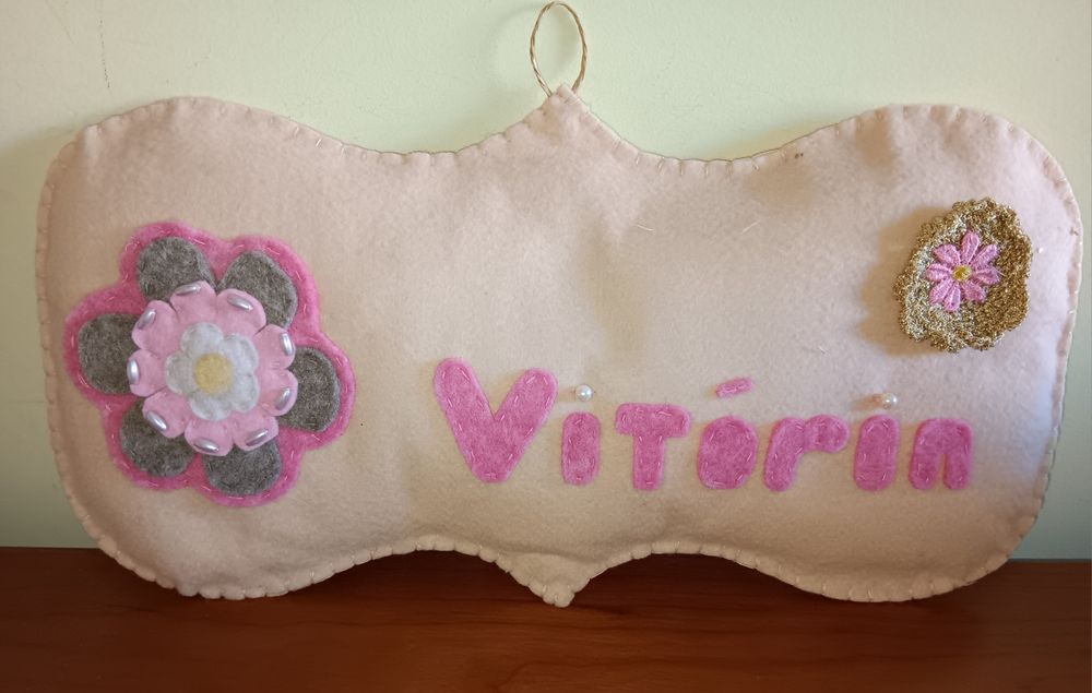 Placa quarto artesanal