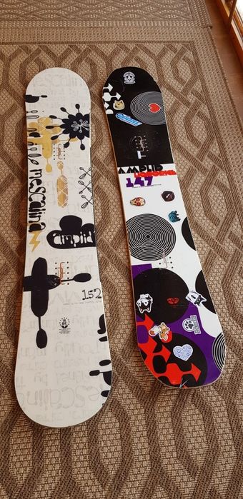 Лыжи, сноуборды,палки б/у