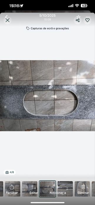 Pedra cozinha de granito