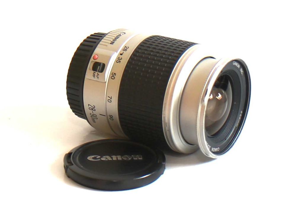Lente Canon 28-90mm objetiva em muito bom estado