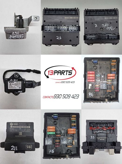 Diversos Modulos Eletronicos Caixas Fusiveis Seat