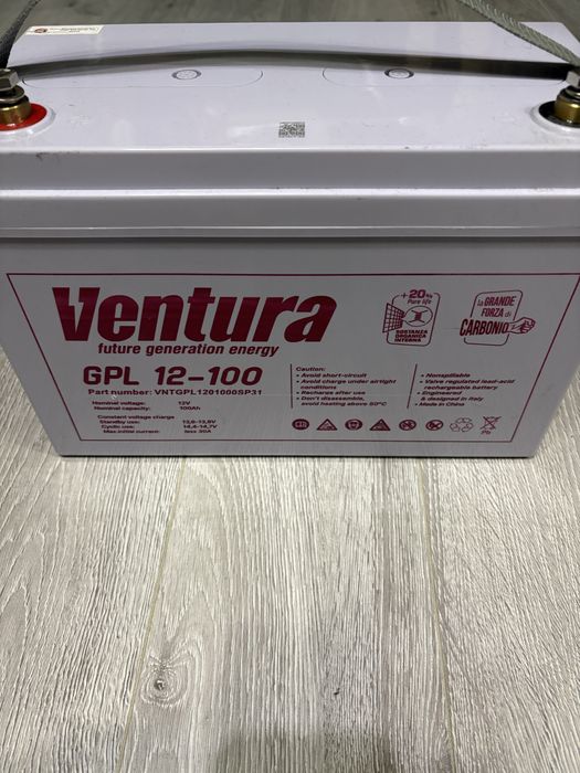 Акумулятор Ventura Gel 100 A .