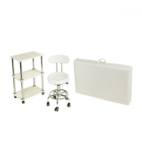 Кушетка + етажерка + стілець для салону | Комплект 3 в 1