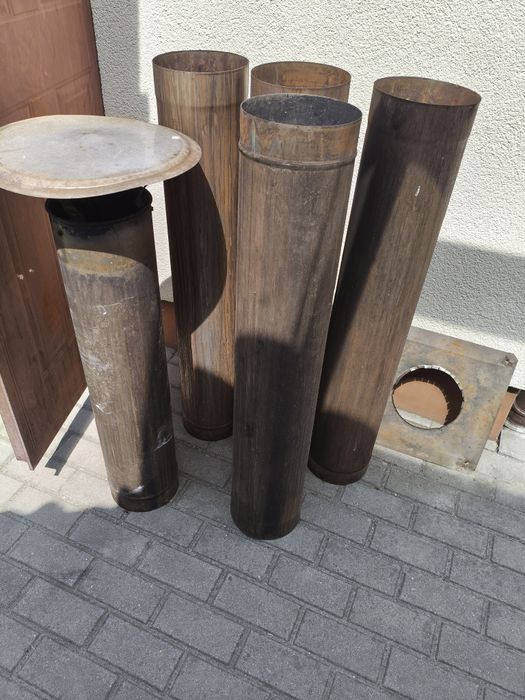 Rury kominowo spalinowe fi180