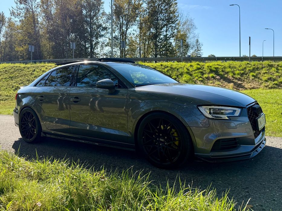Audi A3 Limousine 2.0T 320KM, Maxton Design, Pops and Bangs