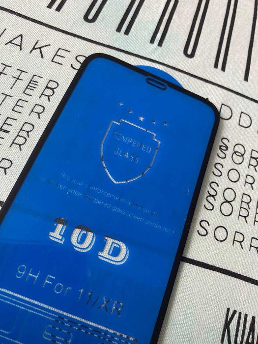 Защитное стекло 10d iphone X 8H 13H 11H 12H 7H скло айфон