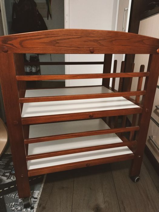 Przewijak drewniany wolnostojący