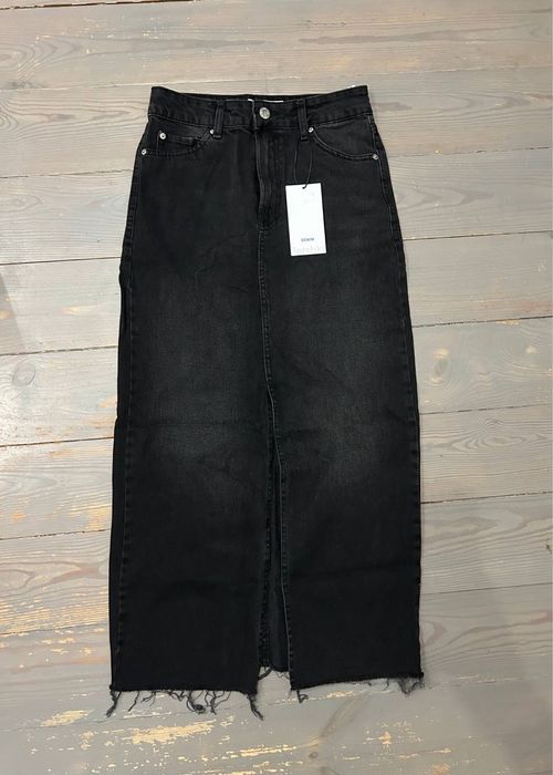 Джинсова спідниця bershka