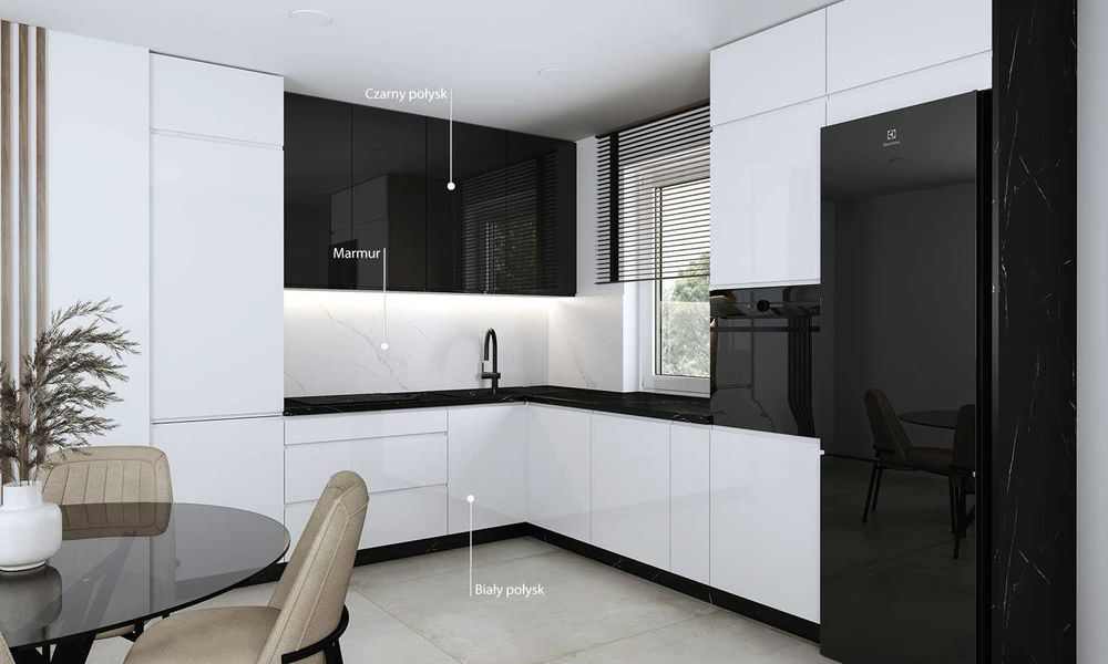 KUCHNIA Montaż Projekt Meble kuchenne Projektant wnętrz Wrocław Opole