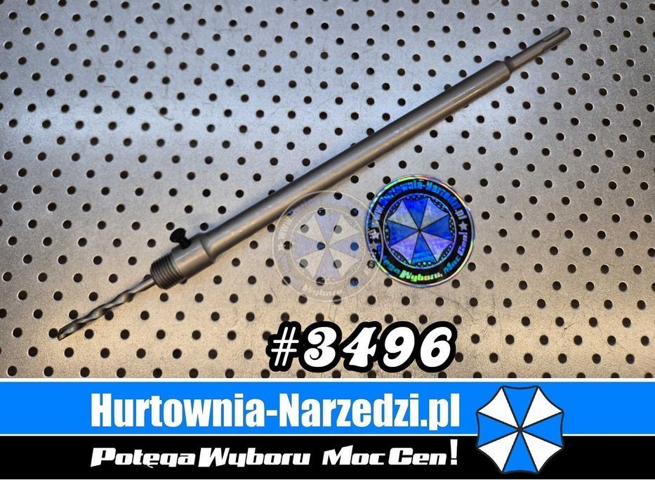 Przedłużka SDS-plus 350mm M22 adapter do otwornic przedłużka sds+