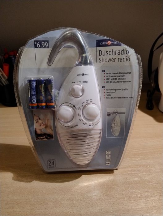 Radio pod prysznic
