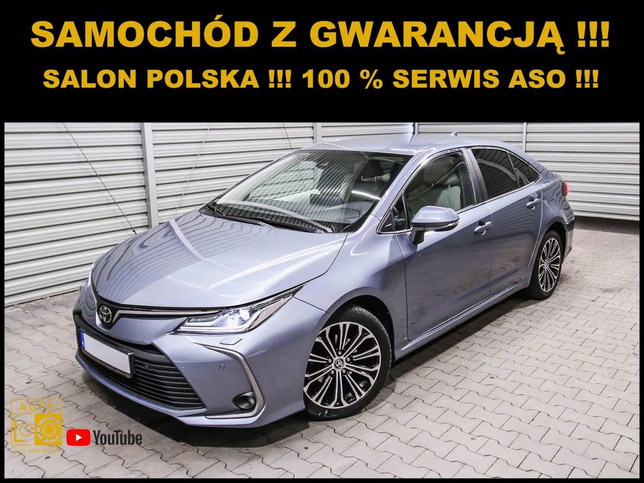 Toyota Corolla + STYLE + TECH + Salon POLSKA + 100% Serwis TOYOTA + Bezwypadkowy