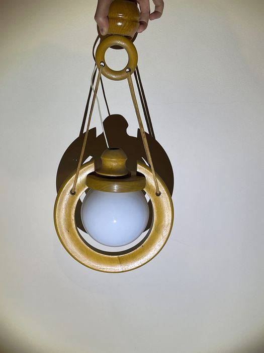 Lampa sufitowa sosna