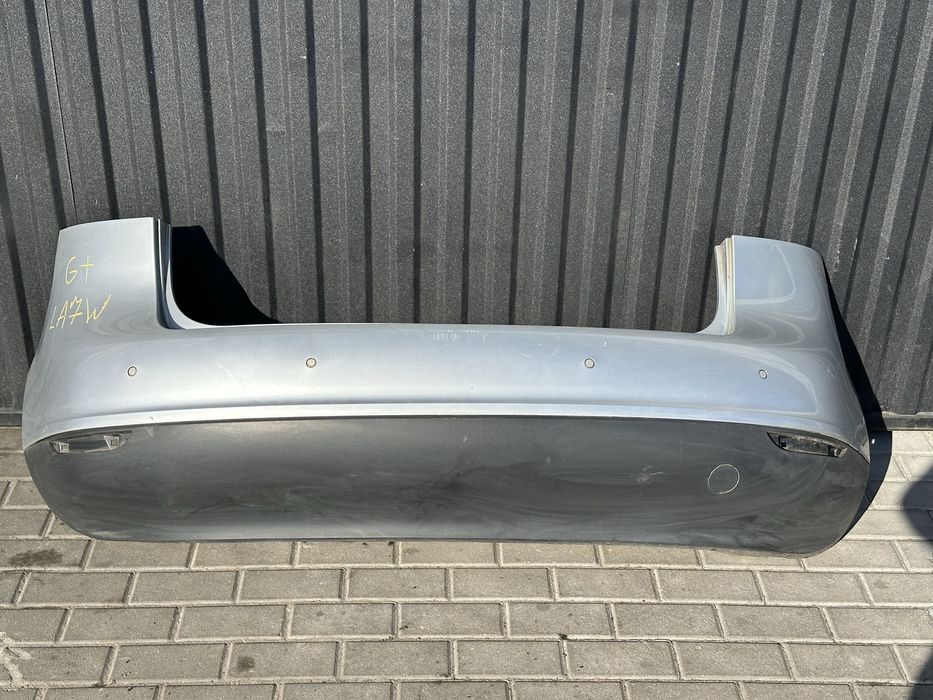 Бампер задній срібний Гольф 5 Плюс бампер VW Golf Plus LA7W 2005-2009