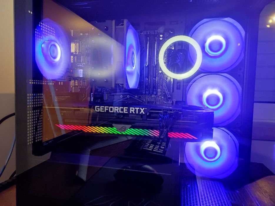 PC Gaming Ryzen 5500 • RTX 3070 • 16GB 2800MHz • 500GB SSD • ARGB