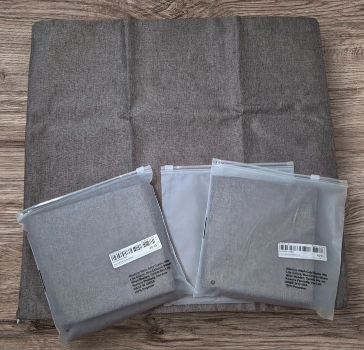 Capas Almofada Shein Castanho Café 45X45
