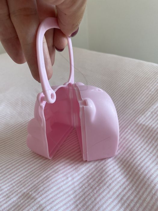 Porta chuchas rosa