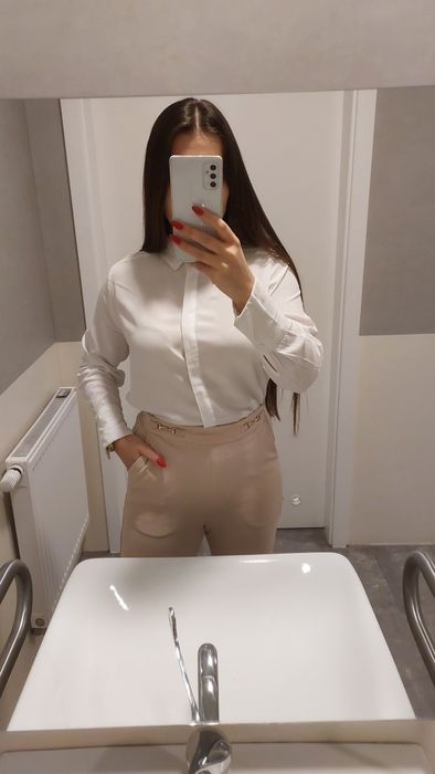 Biała koszula new Yorker amisu 36 kołnierzyk