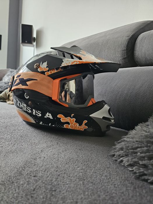 Kask full face rozmiar L  do Crossa/quad