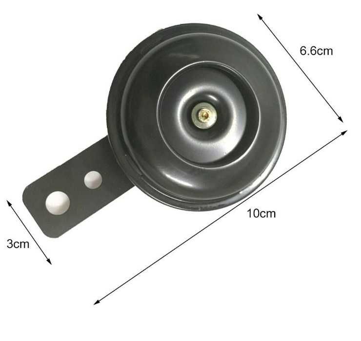 buzina para empilhador máquina moto trator universal 12v