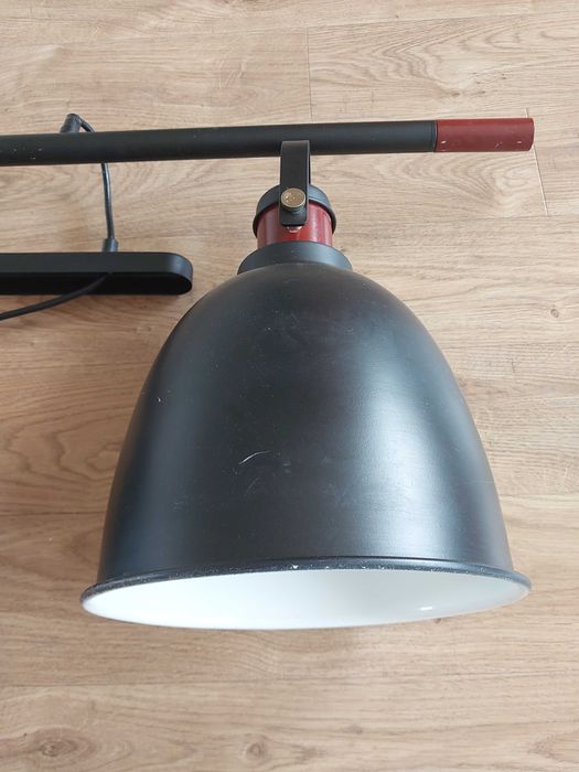Lampa wisząca czarna, 3 żarówki