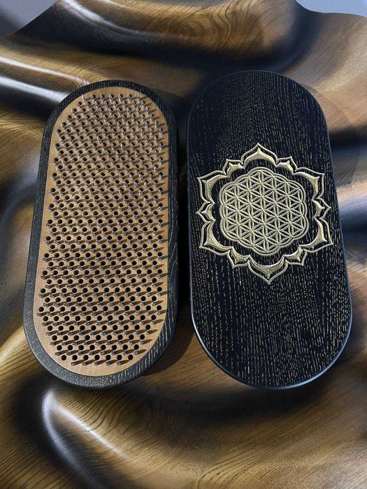 Дошка Доска Садху "Квітка життя" , стояння на цвяхах, йога