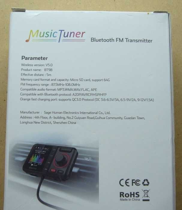 Kit mãos livres BT98